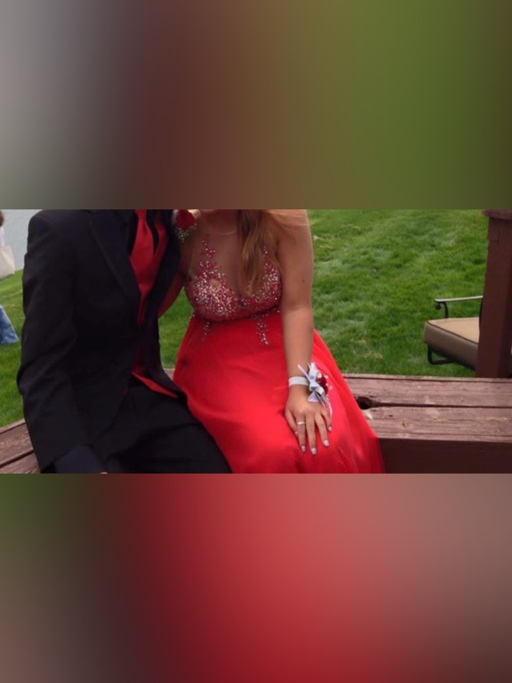 Red Prom Dress - Picture 9 of 9